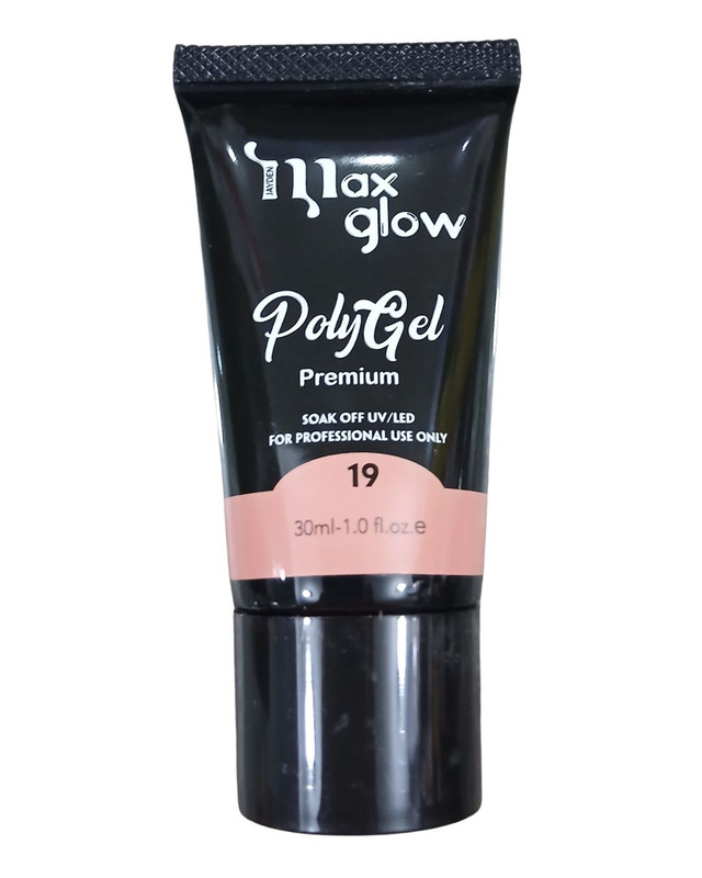 [ML1576(19)] POLY GEL MAXGLOW PREMIUM 19  cont.30ml