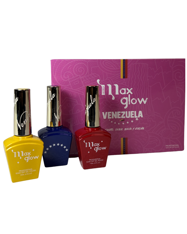 [ML2048] ESMALTE COLECCIÓN VENEZUELA MAX GLOW X3 UNIDADES (ML2048)