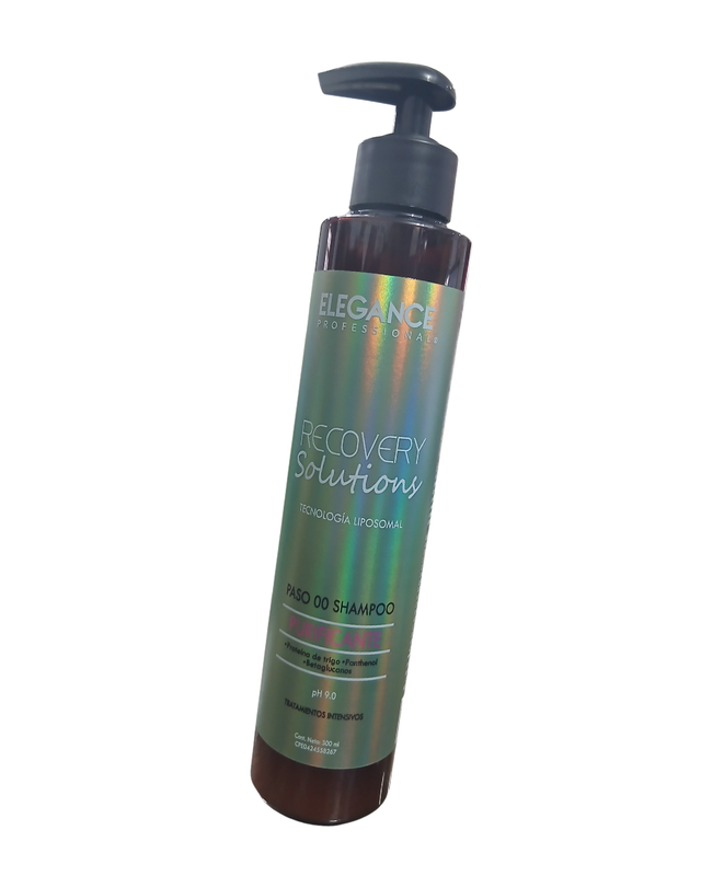 [7599094000674] Elegance Professional Recovery Solutions Paso 00 Shampoo