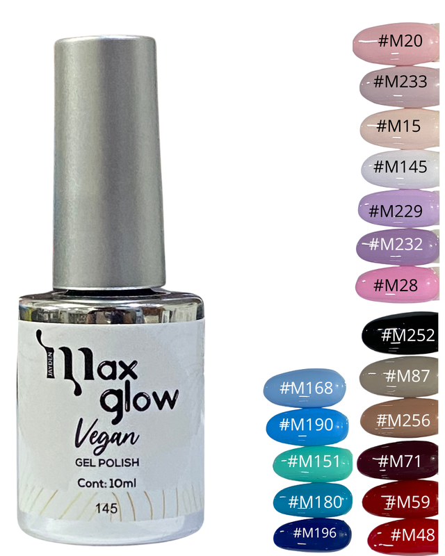 [ML1539] ESMALTE VEGAN MAX GLOW HERMAN FREE 10ml