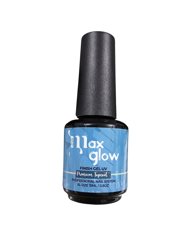 [ML0339] FINISH GEL PREMIUM TOP COAT 15 ML MAXGLOW
