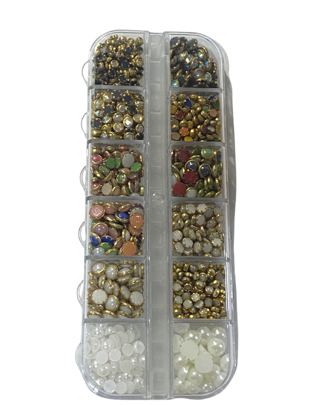 [MY048] PIEDRAS SURTIDOS X12 PASTILLERO MY
