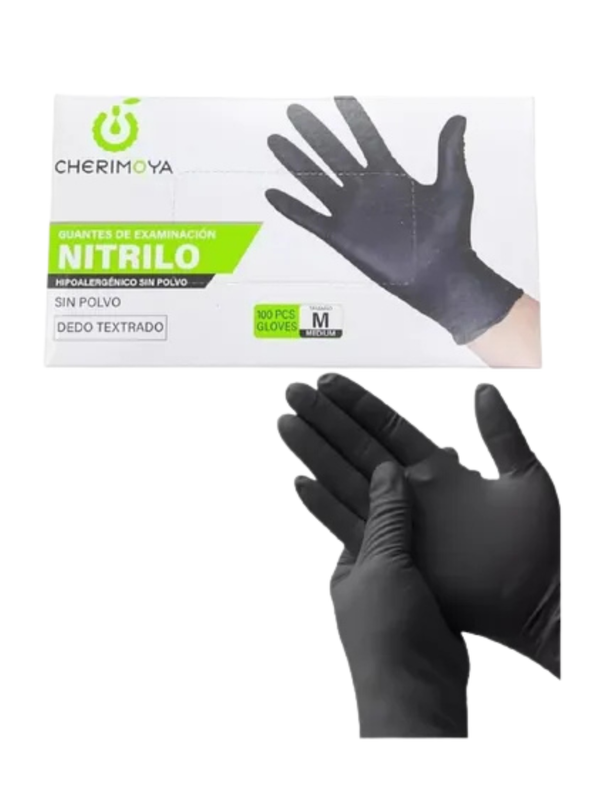[9003292676893] GUANTES DE NITRILO 100pcs (tamaño M)