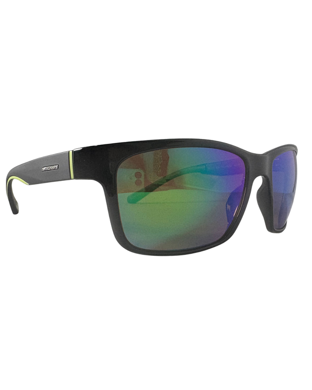 [SE6117] SKECHERS SUNGASSES SHINY BLANCK/GREEN (SE6117)