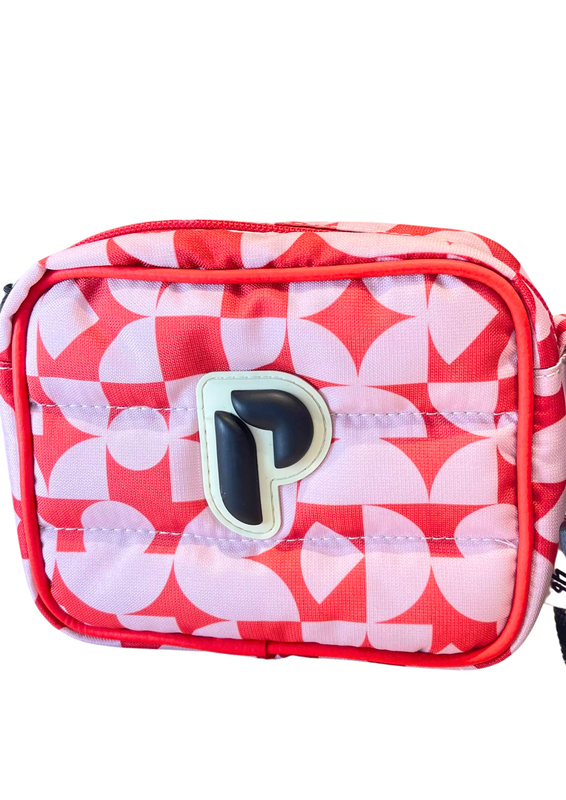 [Pch001] Cartera bandolero parchita greta rosa