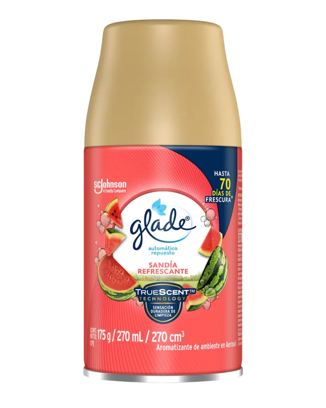 [7503036165598] GLADE AUTOMATICO SANDIA REPUESTOS 175gr