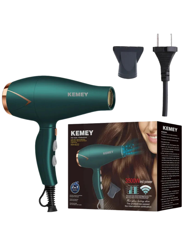 [6955549382220] Secador KEMEI Modelo( KM-8222)