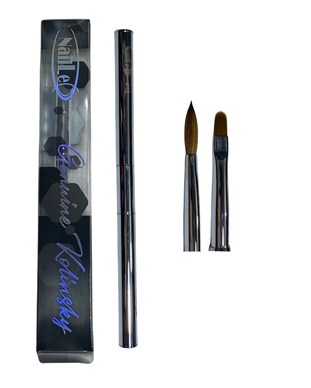 [NAILLE0064] PINCEL LINER DUAL LADO GEL #4 LADO AGRILICO#10 NAILLE