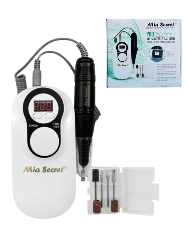 [842342104721] DRILL NAIL INALAMBRICO 30K RPM MIA SECRET.