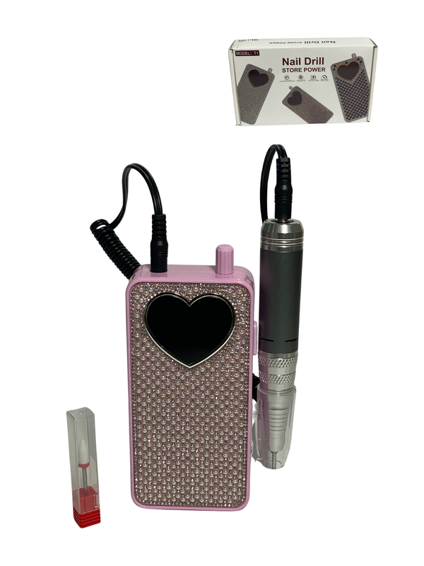 [ML1795] Dremel recargable corazon cristal  modelo (t1)