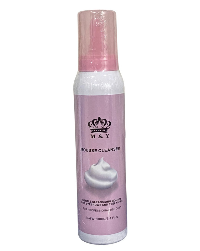 [MY0125] MOUSSE CLEANSER PESTAÑA Y CEJAS 100ml M&Y (MY0125)