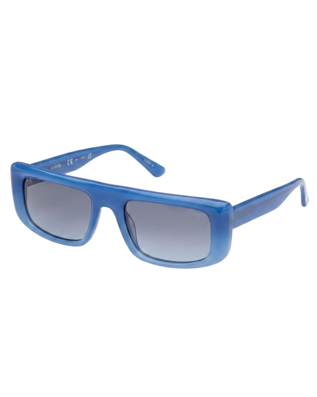 [GU00138] GUESS SUNGLASSES SHINY LIGHT  BLUE/SMOKE (GU00138)