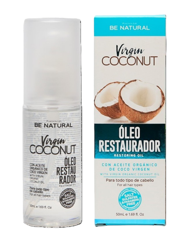 [7756719017831] PL BE NATURAL VIRGEN COCONUT OLEORESTAURADOR cont. 50ml