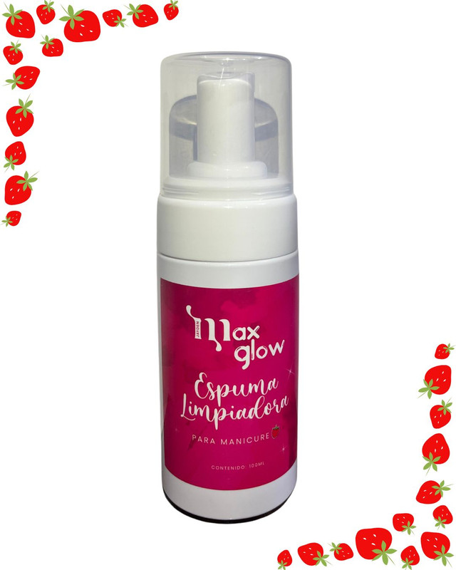 [ML2024] ESPUMA LIMPIADORA MAXGLOW FRESA (ML2024) 100ml