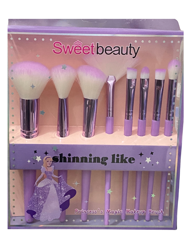 [ML2000(MORADO)] BROCHA MAQUILLAJE SWEET BEAUTY SZ-1679 (MORADO)